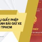 Dịch vụ giấy phép kinh doanh bãi giữ xe tại TPHCM