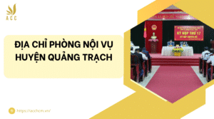 Địa chỉ phòng nội vụ huyện Quảng Trạch