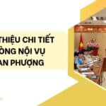 Giới thiệu chi tiết phòng nội vụ Đan Phượng