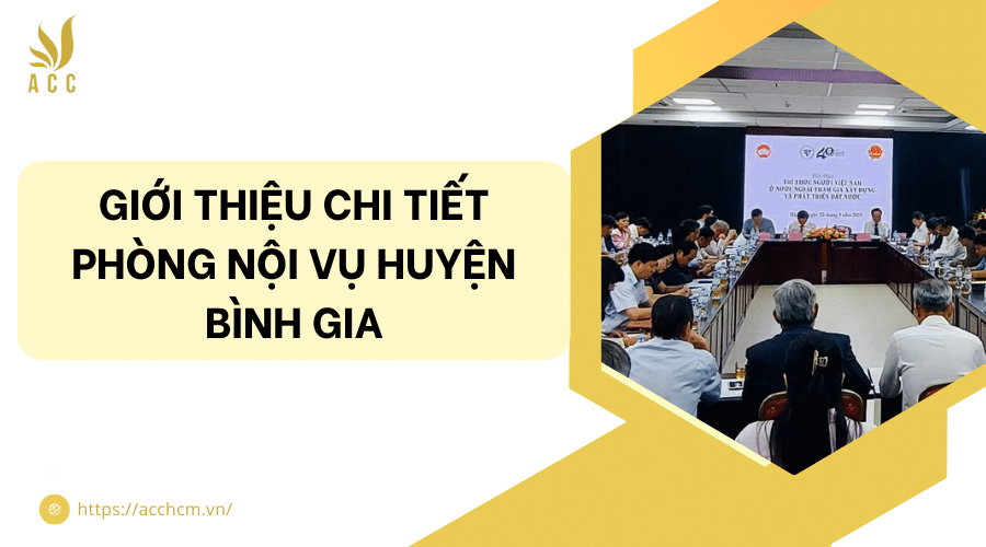 phòng nội vụ huyện Bình Gia