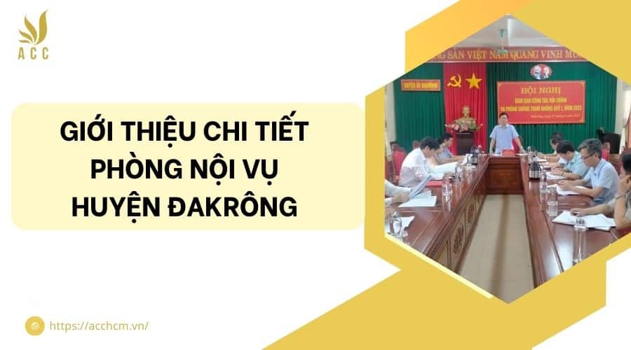 phòng nội vụ huyện Đakrông