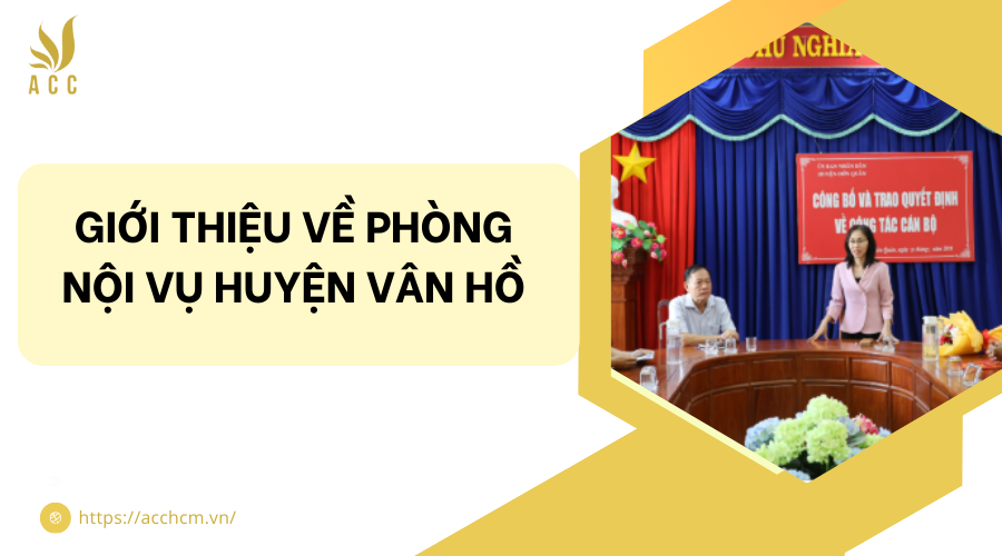 phòng nội vụ huyện Vân Hồ