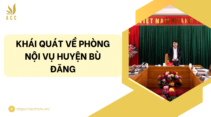 phòng nội vụ huyện Bù Đăng