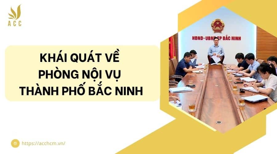 phòng nội vụ thành phố Bắc Ninh