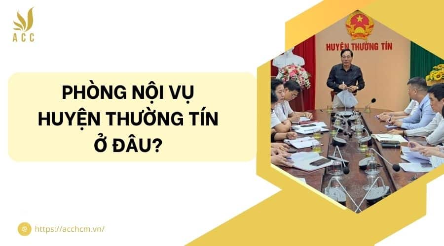 Phòng nội vụ huyện Thường Tín
