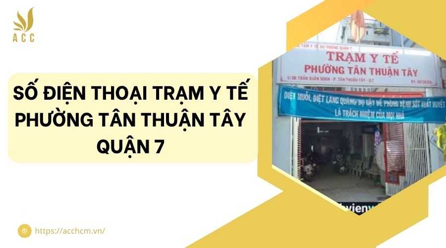 trạm y tế phường tân thuận tây quận 7