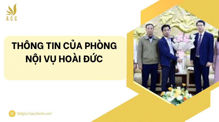 Phòng Nội vụ Hoài Đức