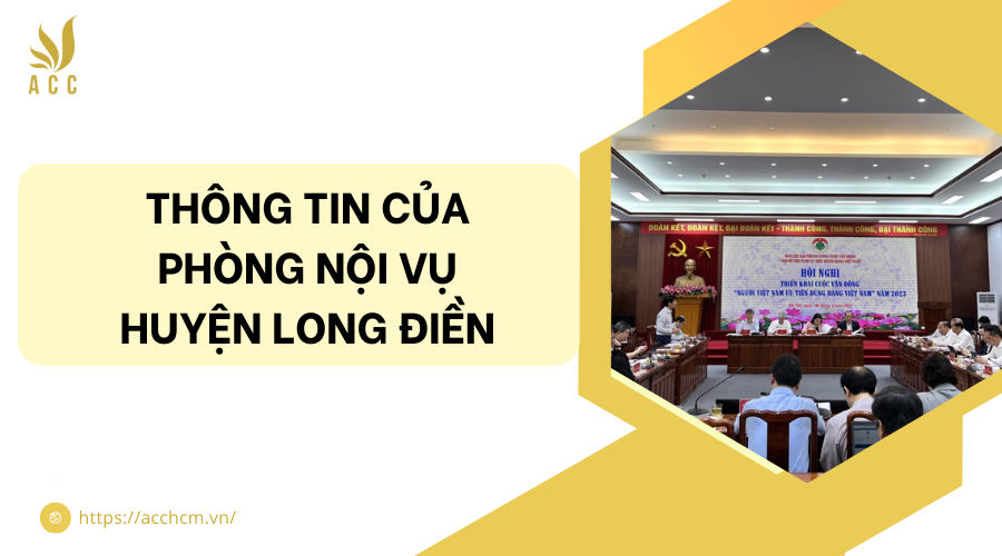 phòng nội vụ huyện Long Điền