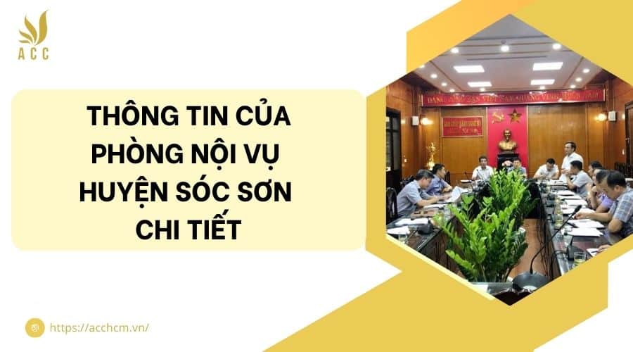 phòng nội vụ huyện Sóc Sơn