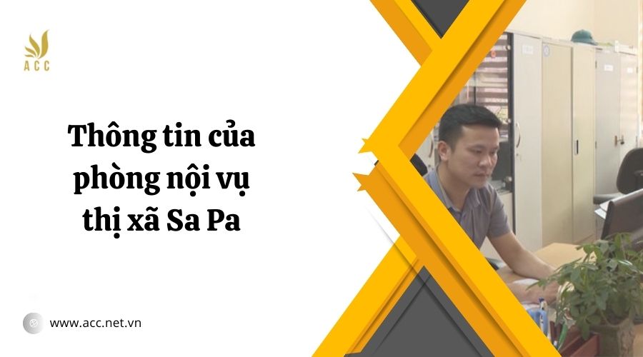 phòng nội vụ thị xã Sa Pa