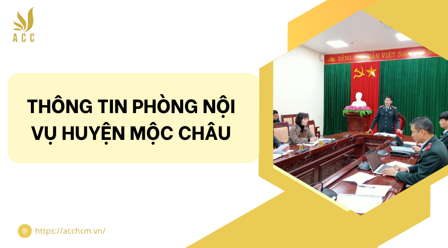 phòng nội vụ huyện Mộc Châu