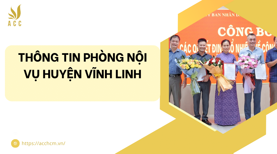 Thông tin phòng nội vụ huyện Vĩnh Linh