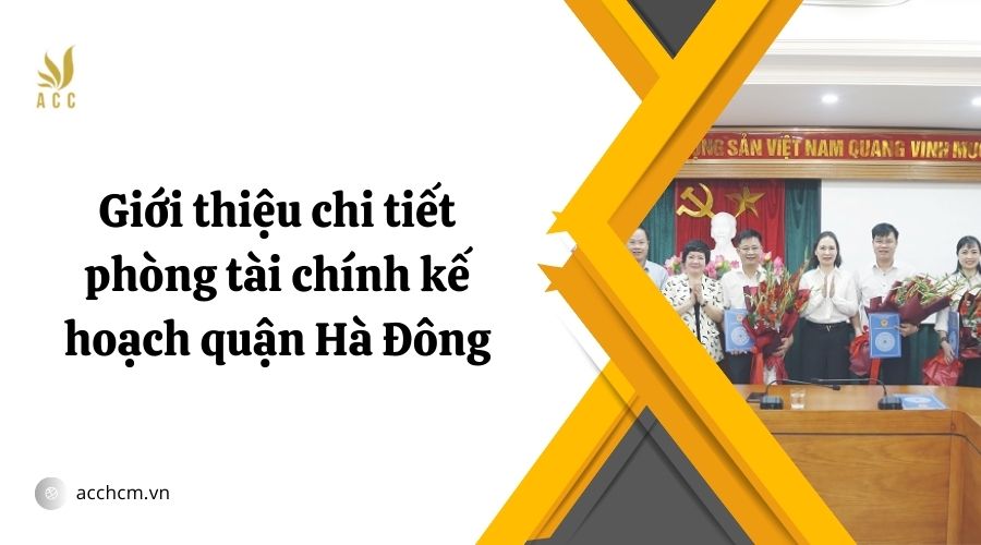 phòng tài chính kế hoạch quận Hà Đông