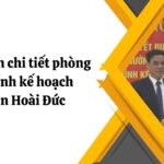 Thông tin chi tiết phòng tài chính kế hoạch huyện Hoài Đức