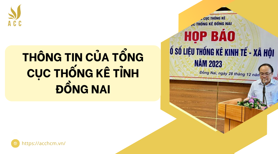 tổng cục thống kê tỉnh Đồng Nai