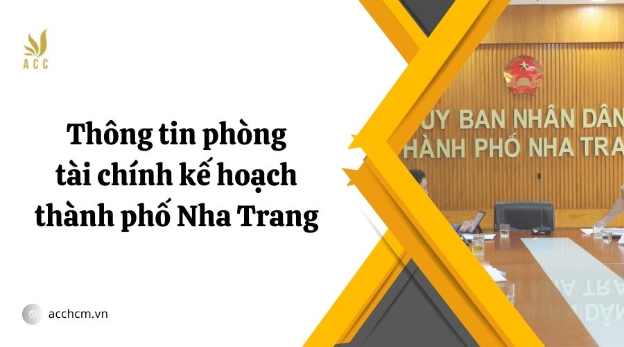phòng tài chính kế hoạch thành phố Nha Trang