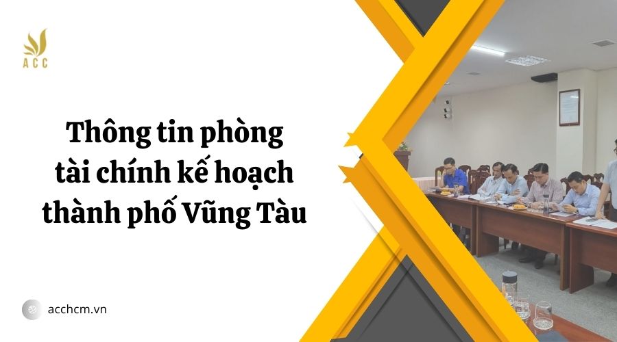 phòng tài chính kế hoạch thành phố Vũng Tàu