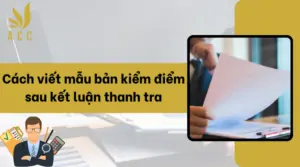 Cách viết mẫu bản kiểm điểm sau kết luận thanh tra