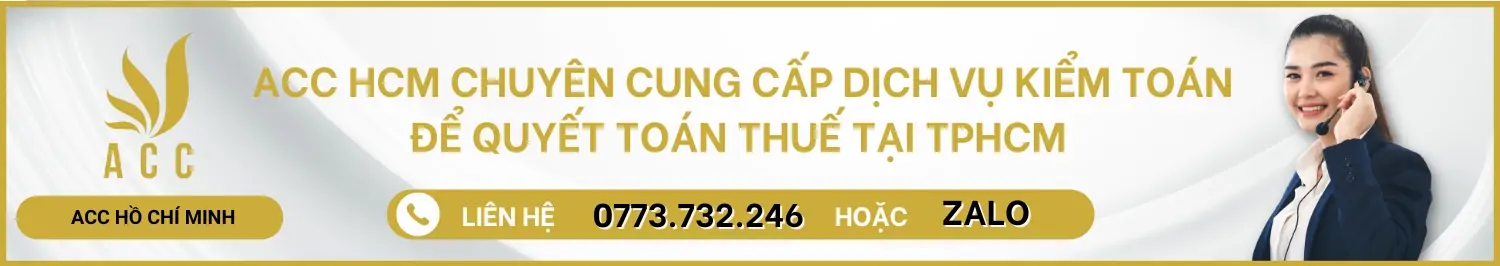 Dịch vụ kiểm toán để quyết toán thuế tại TPHCM