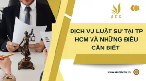 Dịch vụ luật sư tại TP HCM và những điều cần biết 