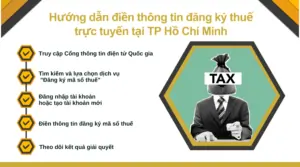 Hướng dẫn điền thông tin đăng ký thuế trực tuyến tại TP Hồ Chí Minh