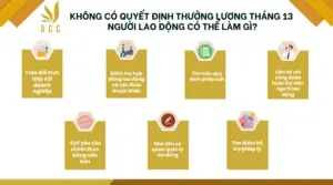 Không có quyết định thưởng lương tháng 13 người lao động có thể làm gì?