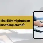 Mẫu bản kiểm điểm an toàn giao thông chi tiết