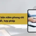 Mẫu biên bản niêm phong chi tiết, hợp pháp