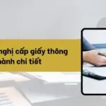 Mẫu đề nghị cấp giấy thông hành chi tiết