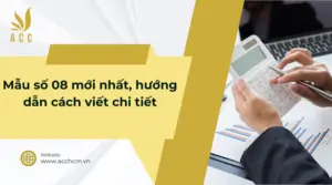 Mẫu số 08 mới nhất, hướng dẫn cách viết chi tiết