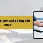 Mẫu tờ khai căn cước công dân 2024