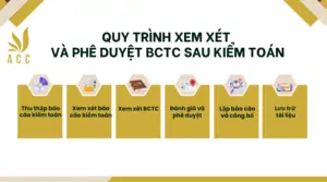 Quy trình xem xét và phê duyệt BCTC sau kiểm toán