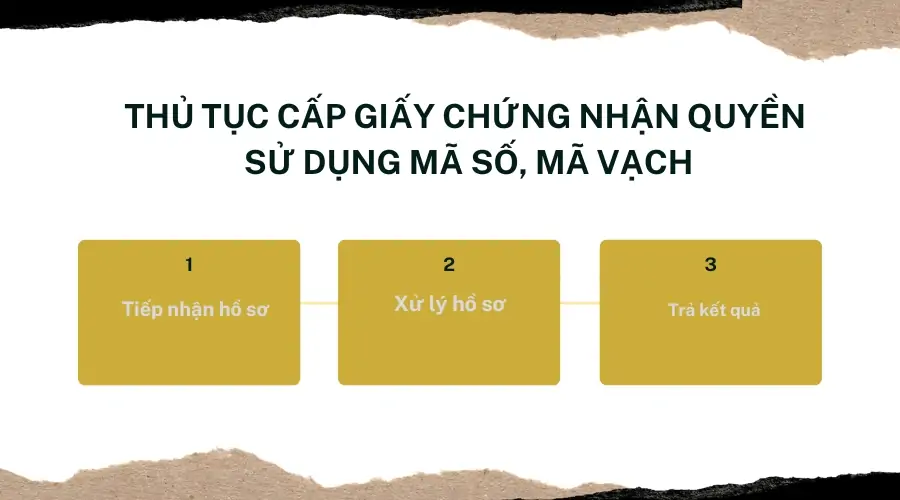 Thủ tục cấp giấy chứng nhận quyền sử dụng mã số, mã vạch