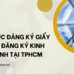 Thủ tục đăng ký giấy phép đăng ký kinh doanh tại TPHCM