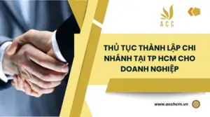 Thủ tục thành lập chi nhánh tại TP HCM cho doanh nghiệp