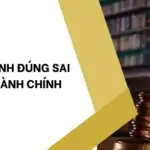 nhận định đúng sai luật hành chính