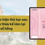 Cách thực hiện thủ tục sau khi nhận thừa kế làm lại sổ hồng