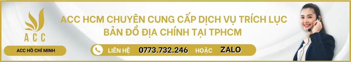 Dịch vụ trích lục bản đồ địa chính tại TPHCM 