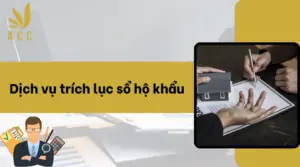 Dịch vụ trích lục sổ hộ khẩu