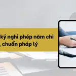 _Mẫu đăng ký nghỉ phép năm chi tiết, chuẩn pháp lý