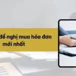 Mẫu đơn đề nghị mua hóa đơn mới nhất