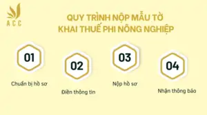 Quy trình nộp mẫu tờ khai thuế phi nông nghiệp