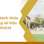 Thủ tục tách thửa đất đồng sở hữu tại TPHCM