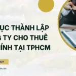 Thủ tục thành lập công ty cho thuê tài chính tại TPHCM