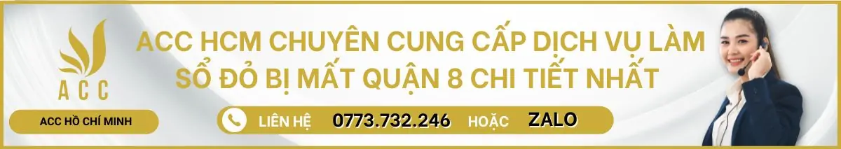 Dịch vụ làm sổ đỏ bị mất quận 8 chi tiết nhất