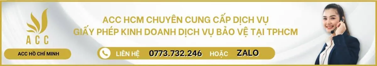 Dịch vụ đăng ký giấy phép kinh doanh dịch vụ bảo vệ tại TPHCM