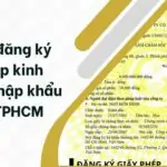 Dịch vụ đăng ký giấy phép kinh doanh nhập khẩu ô tô tại TPHCM