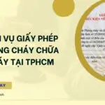 Dịch vụ giấy phép phòng cháy chữa cháy tại TPHCM