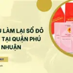 Dịch vụ làm lại sổ đỏ tại Quận Phú Nhuận (1)