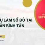 Dịch vụ làm sổ đỏ tại Quận Bình Tân